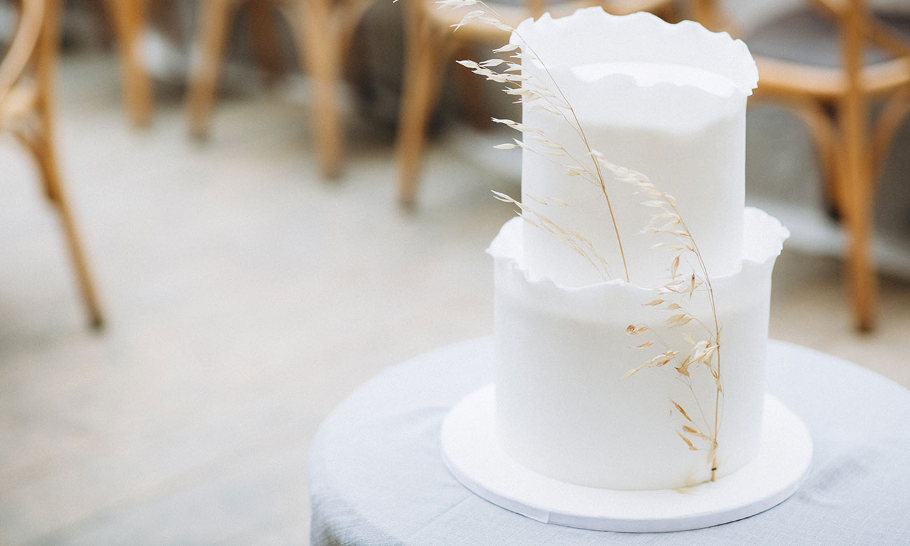 A Custom Wedding Cake Made Just for You